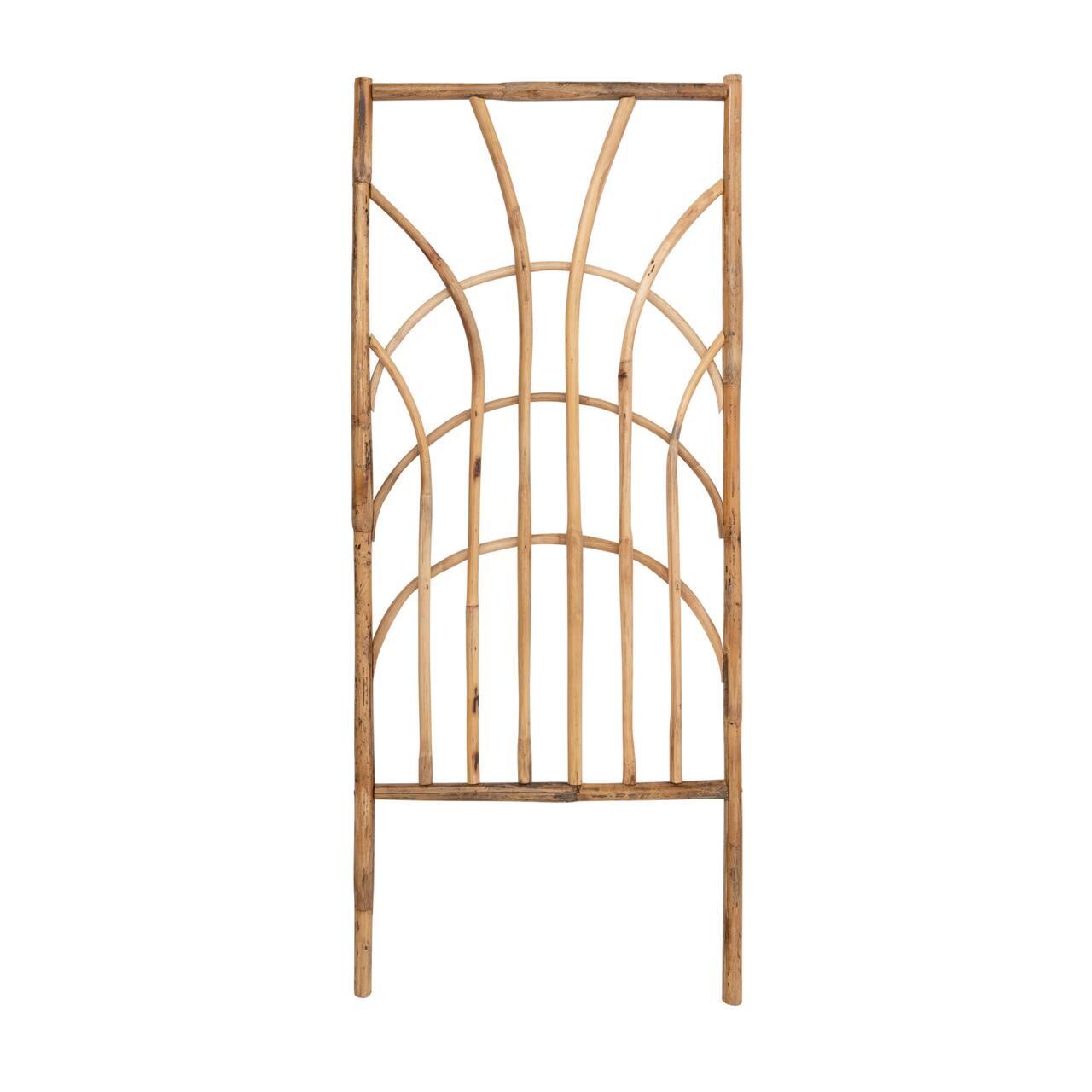Hello Honey® 39" Natural Handmade Rattan Trellis